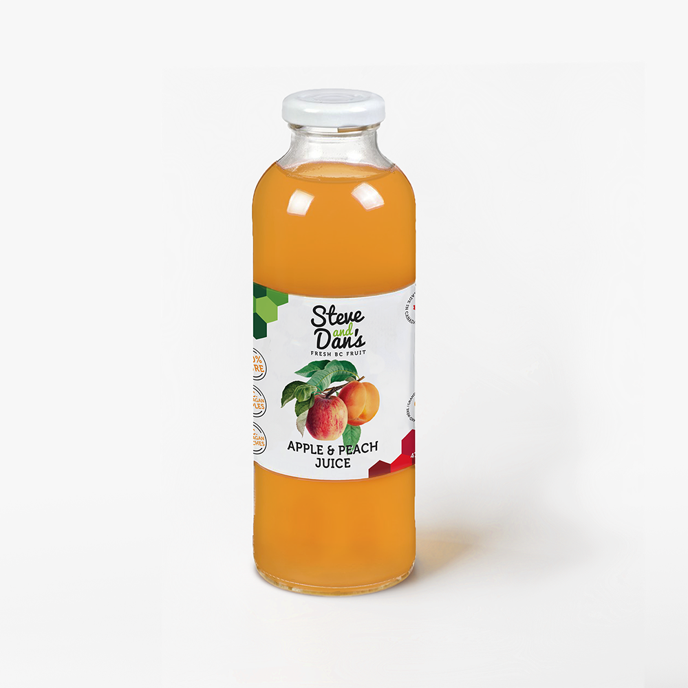 Pure Apple Peach Juice 473ml