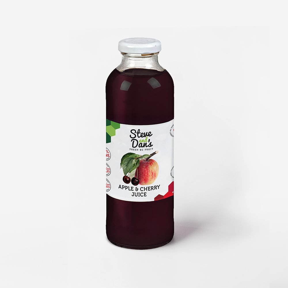 Pure Apple Cherry Juice 473ml