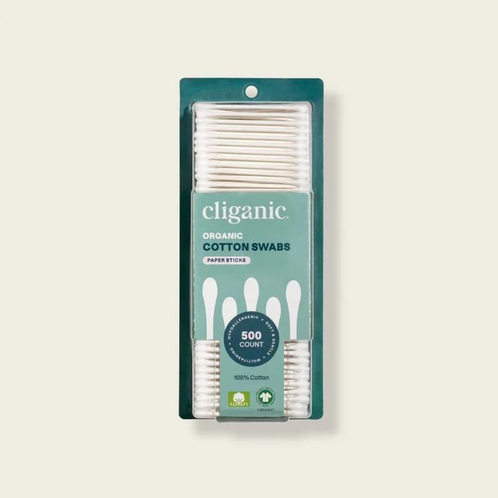Organic Cotton Swabs 500ct