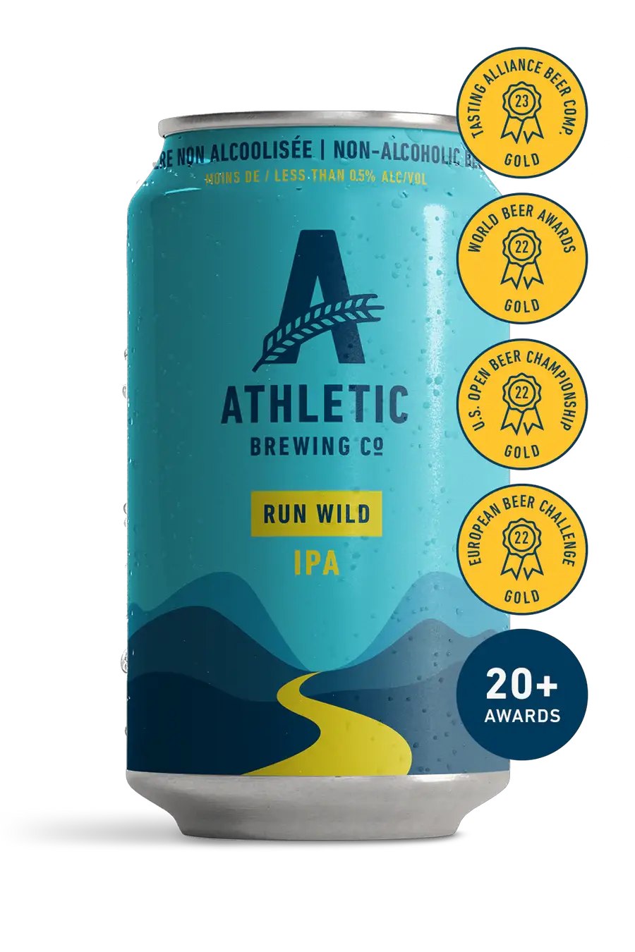 Run Wild IPA Non-Alcoholic Brew 6x355ml