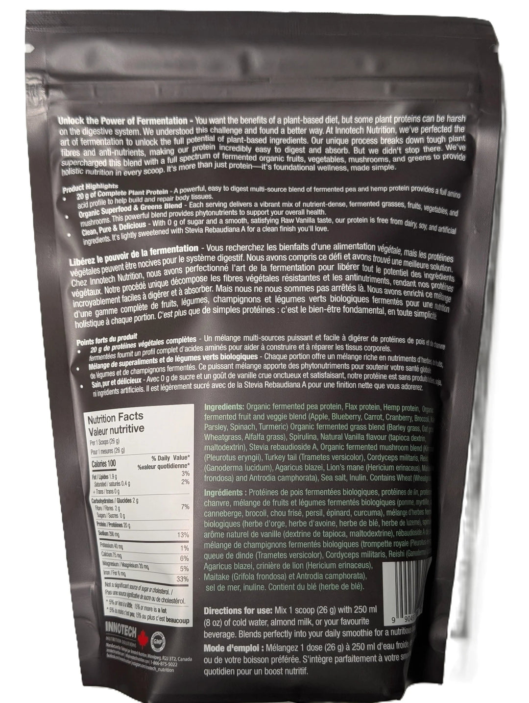 Vanilla Protein + Greens 400g