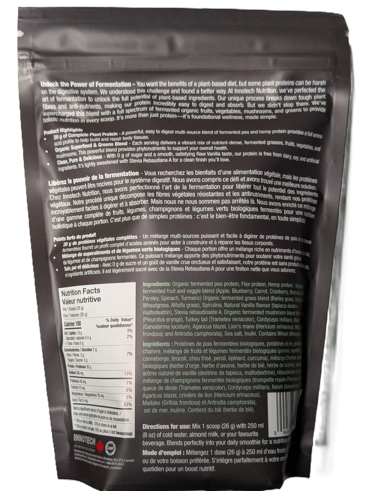 Vanilla Protein + Greens 400g