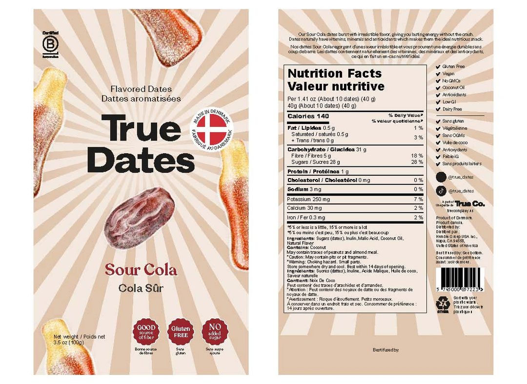 Sour Cola Dates 100G