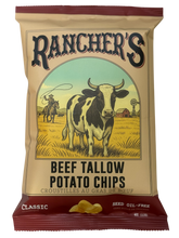 Load image into Gallery viewer, Rancher's Beef Tallow Potato Chips 113g
