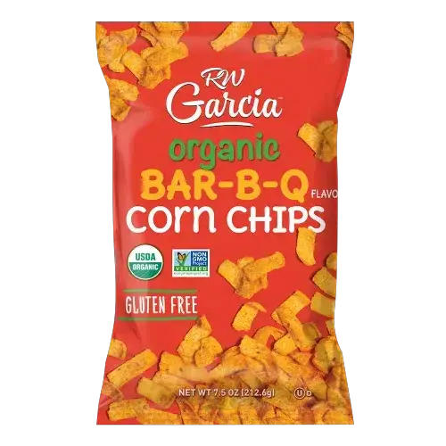 Barbeque Corn Chips Organic 212g