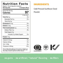 Load image into Gallery viewer, Simple Sunflower Seed Protein Organic 1lb