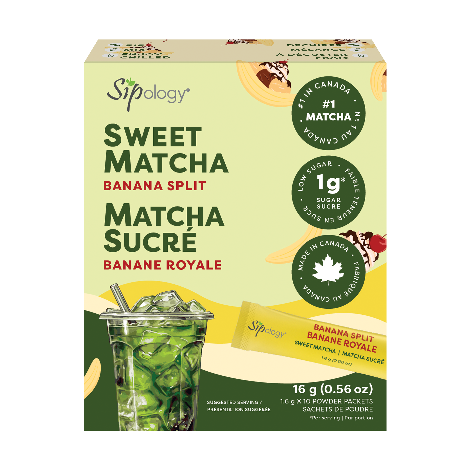 Banana Split Sweet Matcha 10pk – Vita Health Fresh Market