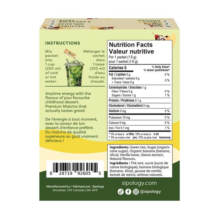Banana Split Sweet Matcha 10pk