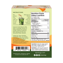 Load image into Gallery viewer, Orange Creamsicle Sweet Matcha 10pk
