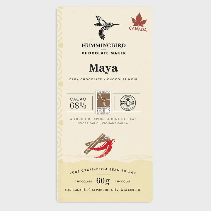 Dark Chocolate Bar - Maya 60g