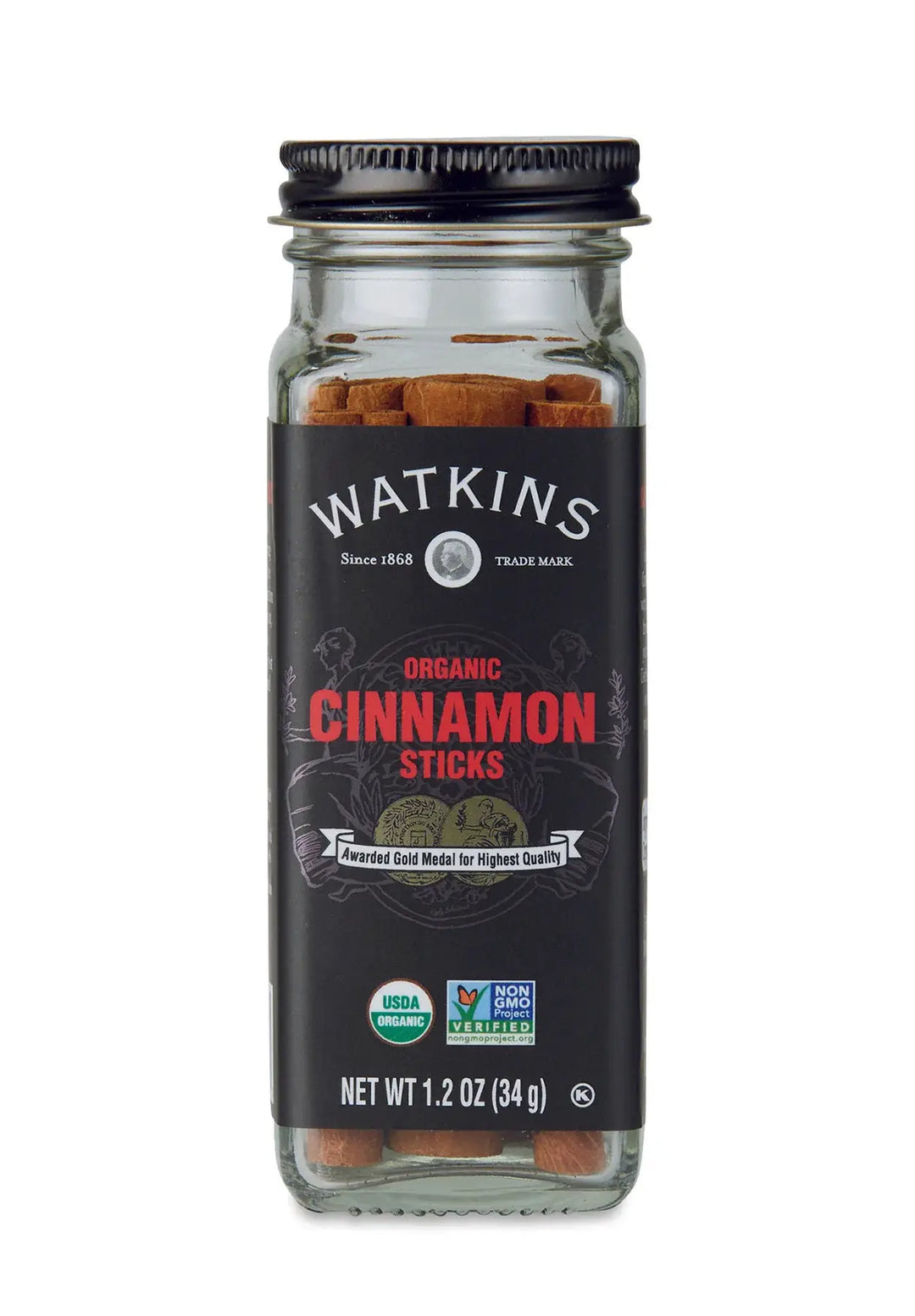 Organic Cinnamon Sticks 34g