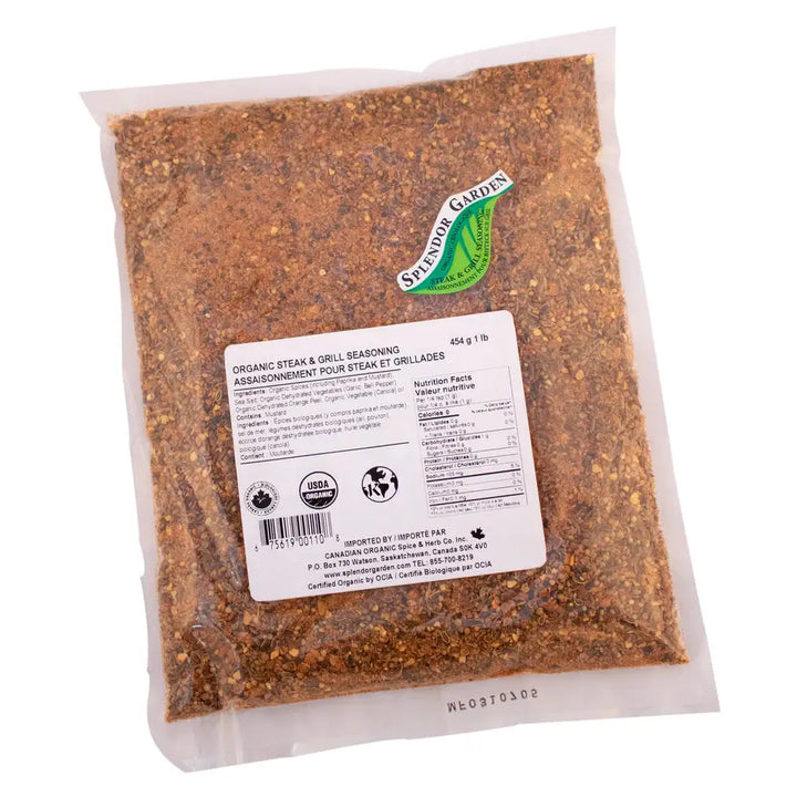 Organic Steak &amp; Grill Seasoning
