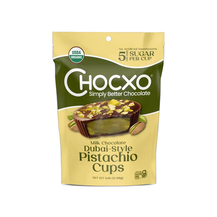 Pistachio Dubai Style Milk Chocolate Cup 98g