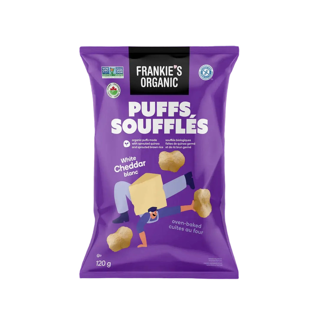 White Cheddar Puffs Org120G