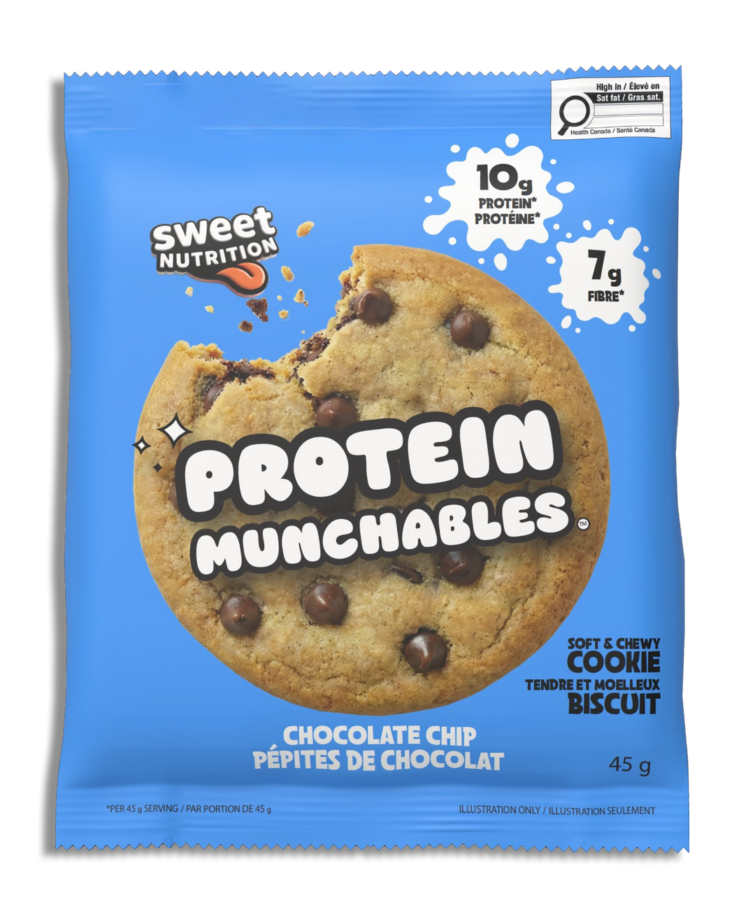 Protein Munchables - Chocolate Chip Cookie 45g