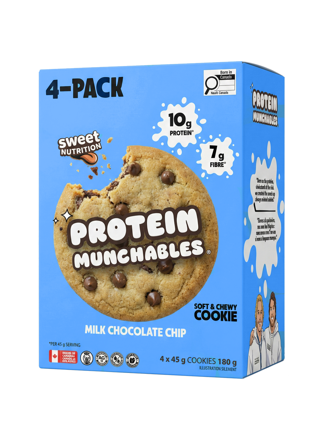 Protein Munchables - Chocolate Chip Cookie 4X45g