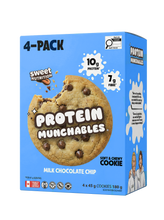 Load image into Gallery viewer, Protein Munchables - Chocolate Chip Cookie 4X45g