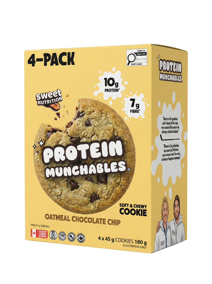 Protein Munchables - Oatmeal Chocolate Chip Cookie 4X45g
