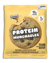 Load image into Gallery viewer, Protein Munchables - Oatmeal Chocolate Chip Cookie 4X45g