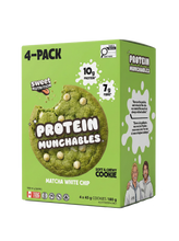 Load image into Gallery viewer, Protein Munchables - Matcha White Chip Cookie 4X45g
