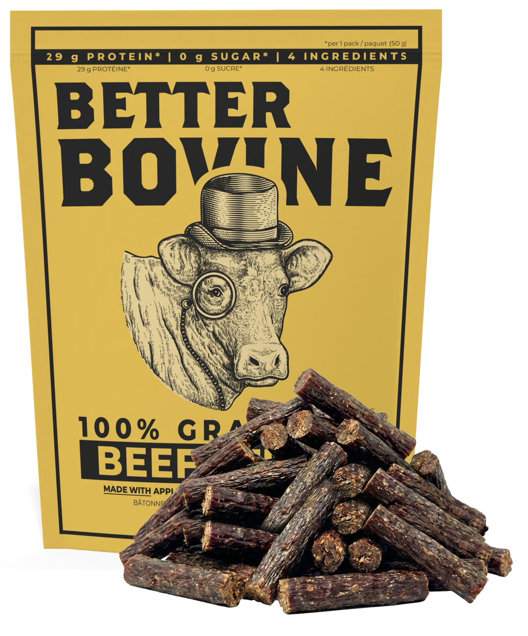 Beef Sticks 100% Grass-Fed 50g