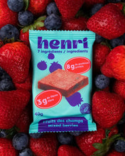 Load image into Gallery viewer, Mixed Berries Snack Bars (Box of 5) 200g