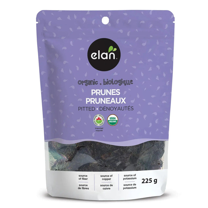 Dried Pitted Prunes Organic 225g