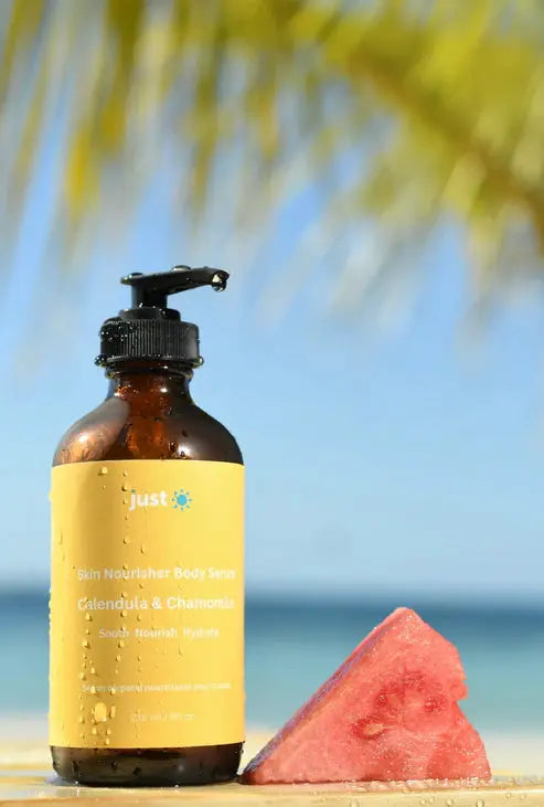 After-Sun Skin Nourishing Body Serum Chamomile Sage 236mL