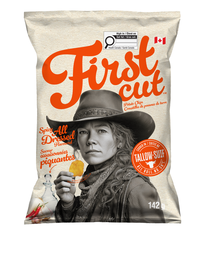 Spicy All Dressed Tallow Chips 142g
