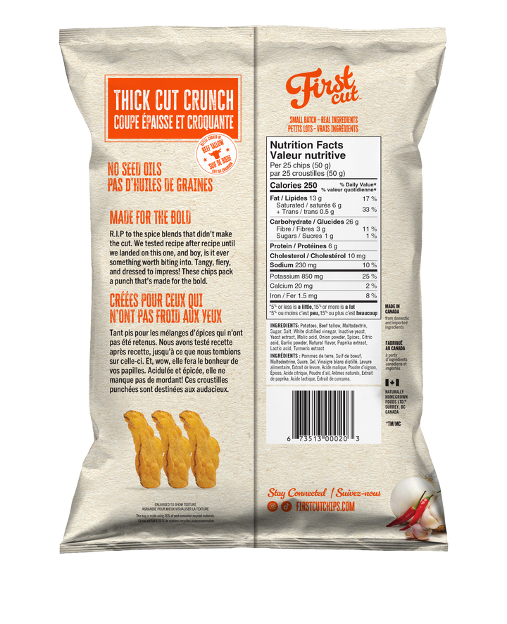 Spicy All Dressed Tallow Chips 142g