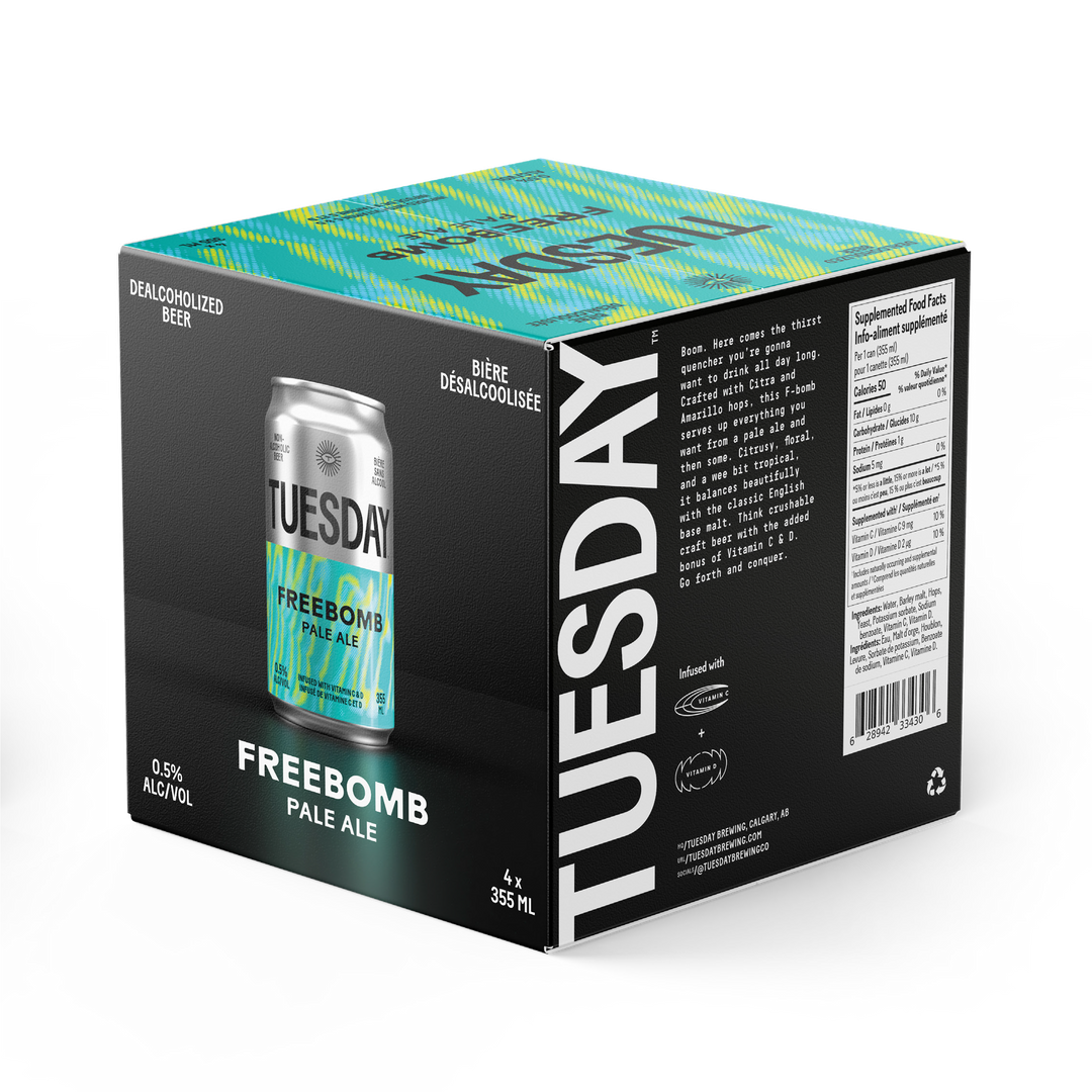 Freebomb Pale Ale Dealcohol Beer 4x355ml