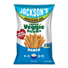 Load image into Gallery viewer, Super Veggie Straws in Avocado Oil - Ranch 142g