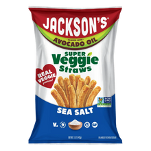 Load image into Gallery viewer, Super Veggie Straws in Avocado Oil - Sea Salt 142g