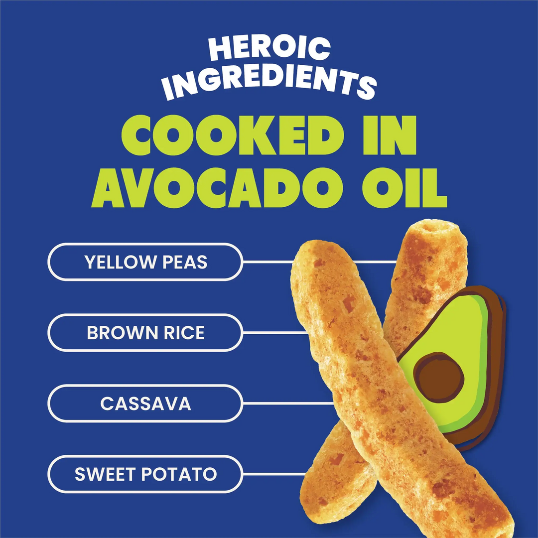 Super Veggie Straws in Avocado Oil - Sea Salt 142g