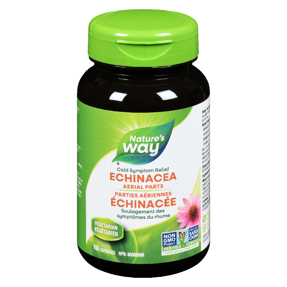 Echinacea, Aerial Parts / 100 capsules