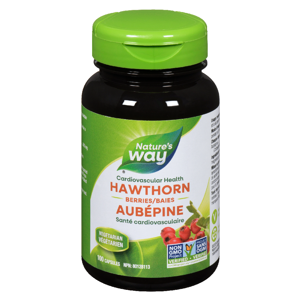 Hawthorn Berries / 100 capsules
