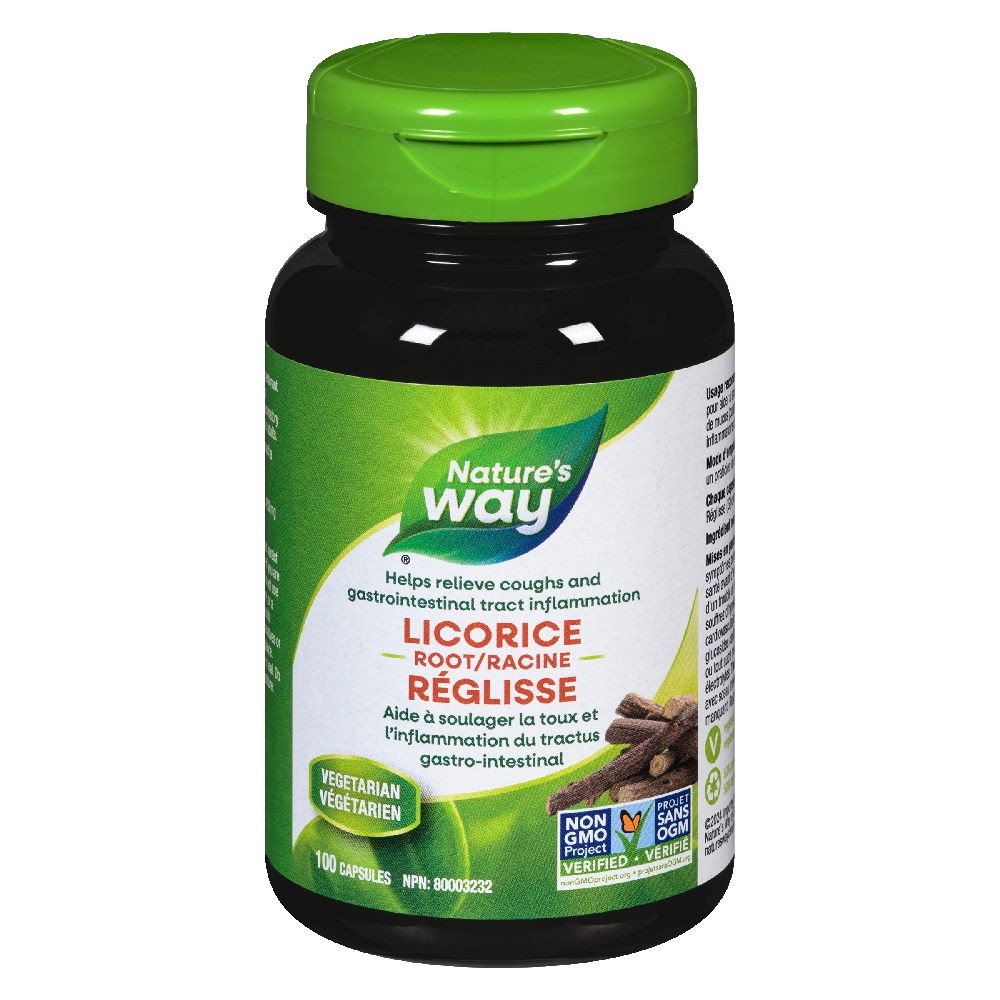 Licorice Root / 100 capsules
