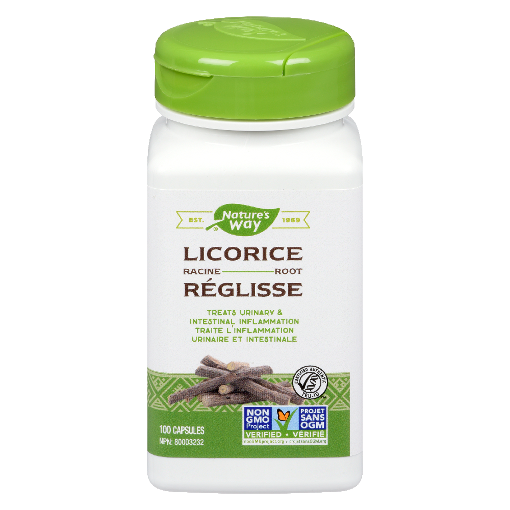 Licorice Root / 100 capsules