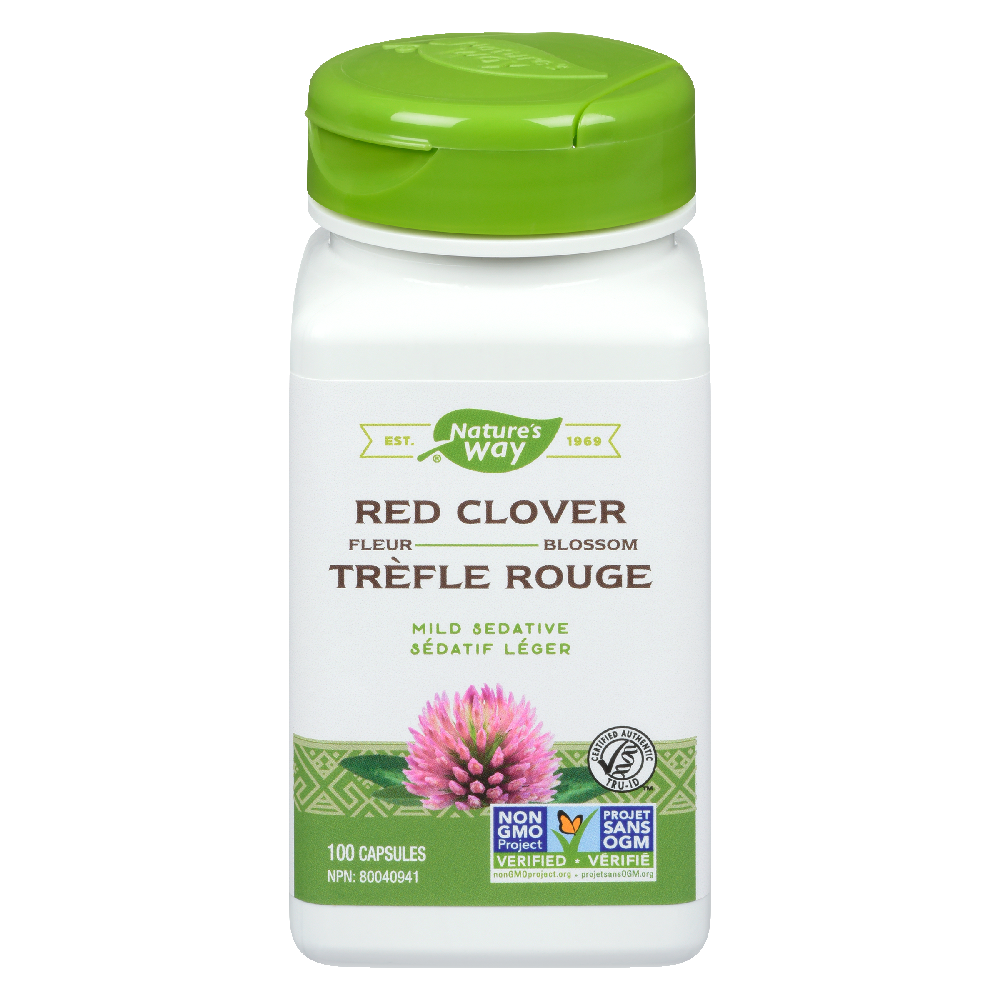 Red Clover Blossom / 100 capsules