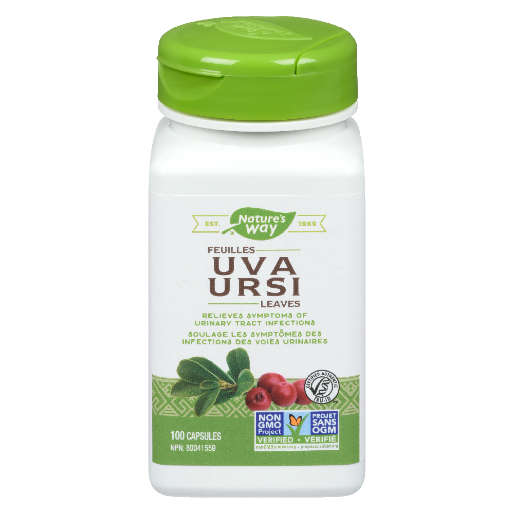 Uva Ursi Leaves / 100 capsules