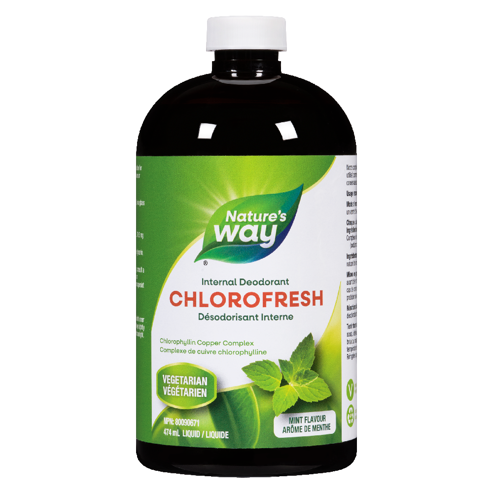 Chlorofresh&amp;trade;, Chlorophyllin Copper Complex, Liquid, Mint Flavour / 16 fl oz (474 ml)