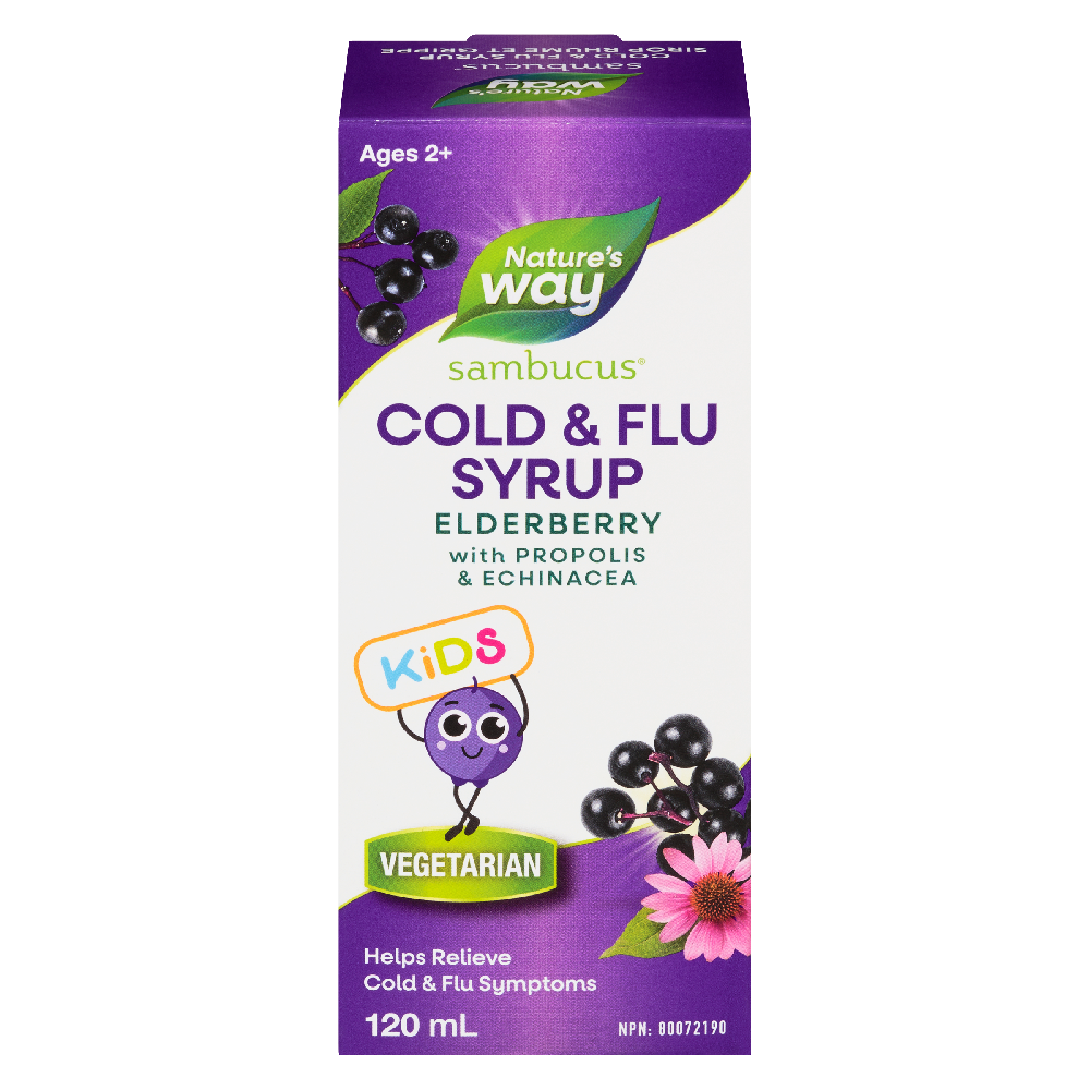 Kids Sambucus Cold and Flu Care, Syrup / 4 fl oz (120 ml)