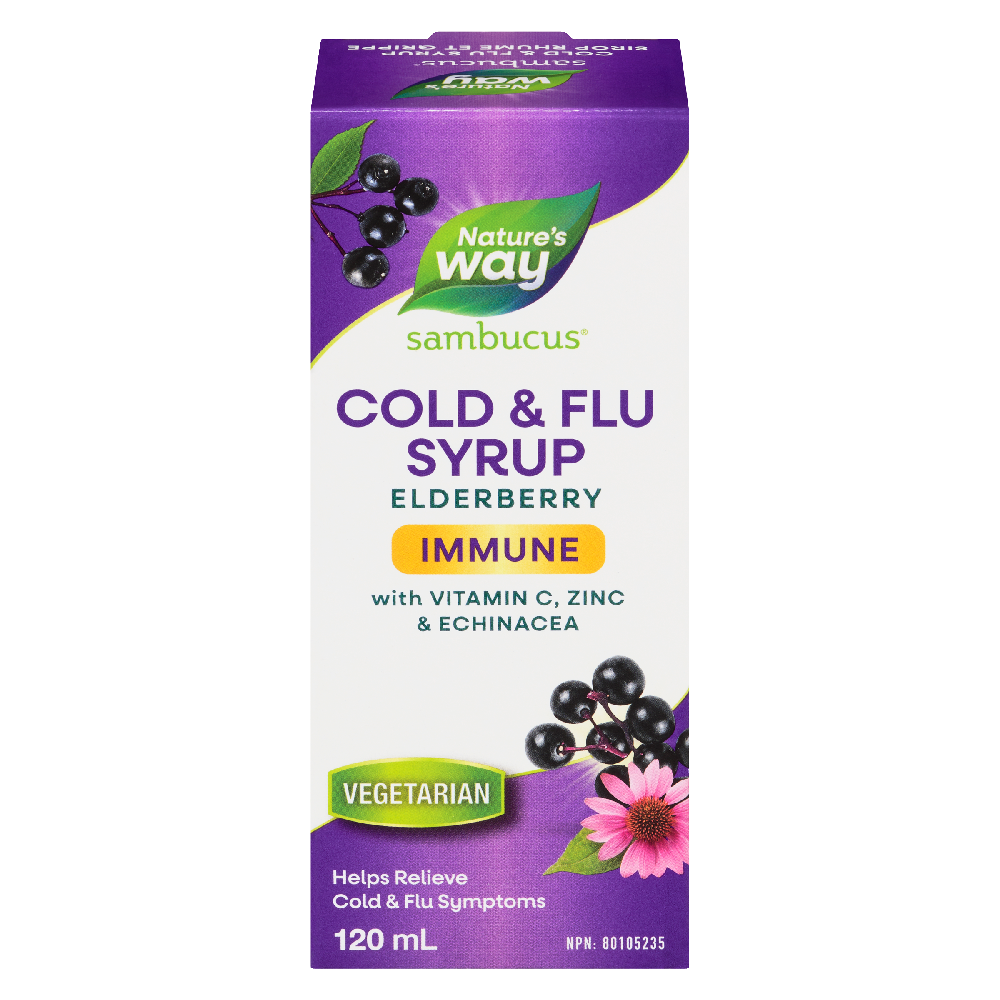Sambucus Immune Cold and Flu Care, Syrup / 4 fl oz (120 ml)