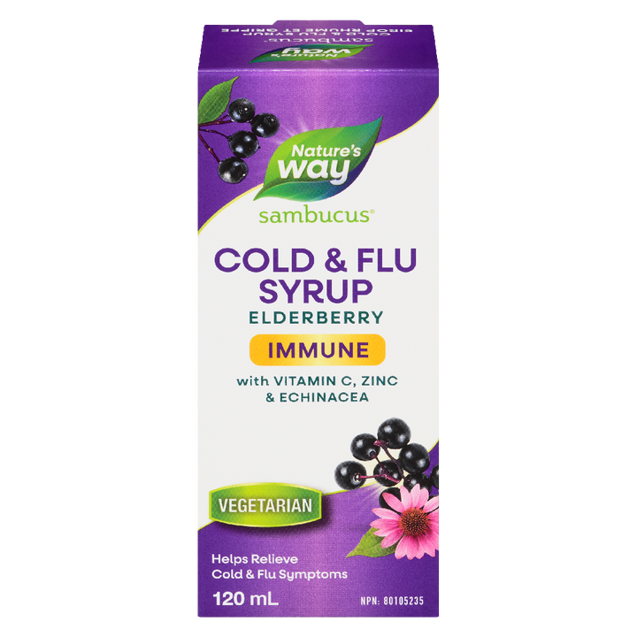 Sambucus Immune Cold and Flu Care, Syrup / 4 fl oz (120 ml)