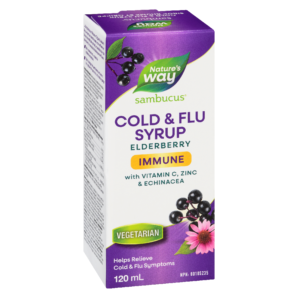 Sambucus Immune Cold and Flu Care, Syrup / 4 fl oz (120 ml)