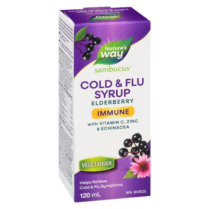 Sambucus Immune Cold and Flu Care, Syrup / 4 fl oz (120 ml)