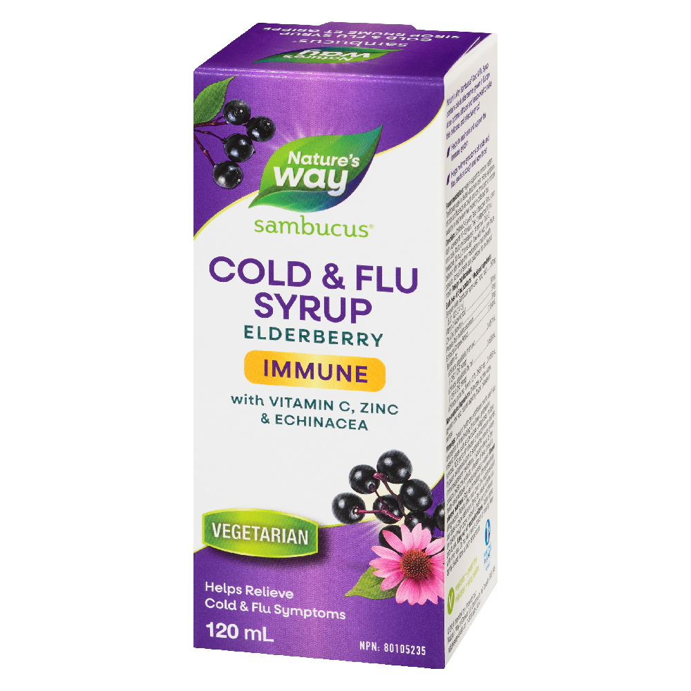 Sambucus Immune Cold and Flu Care, Syrup / 4 fl oz (120 ml)