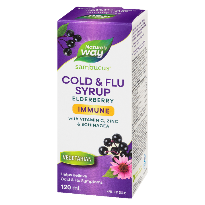 Sambucus Immune Cold and Flu Care, Syrup / 4 fl oz (120 ml)