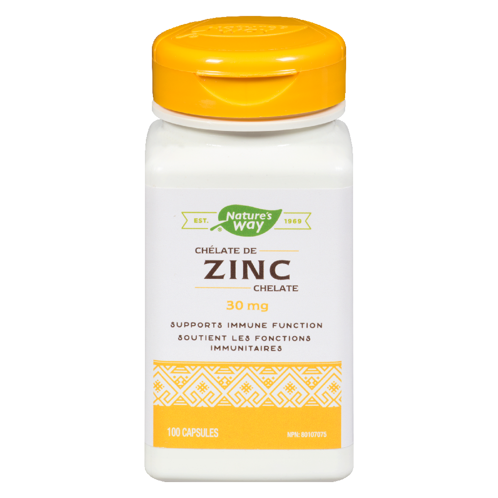 Zinc Chelate / 100 capsules