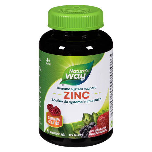 Zinc Gummies, Immune System Support / 60 gummies